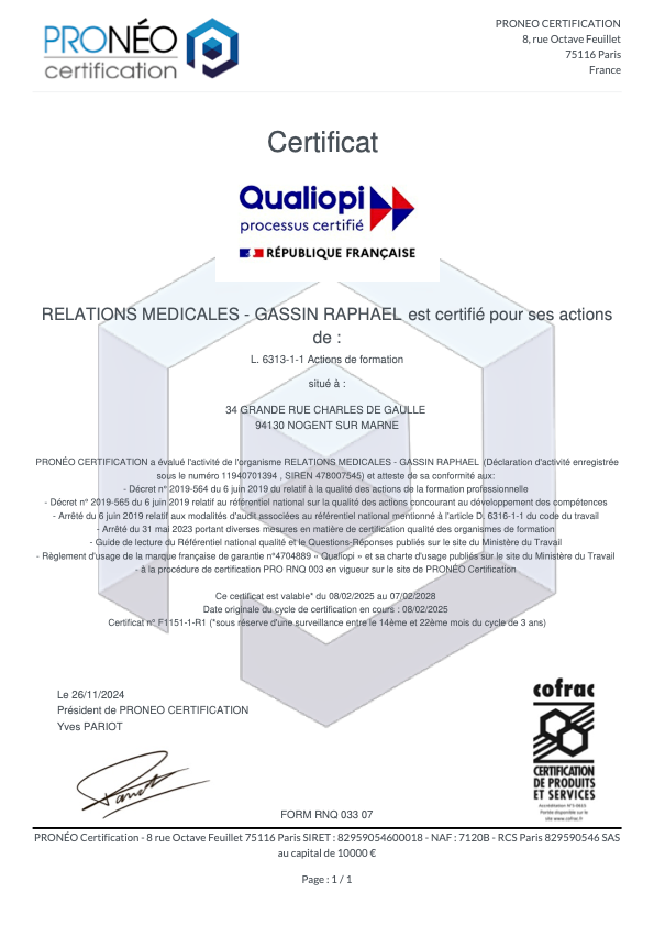 Certificat_F1151
